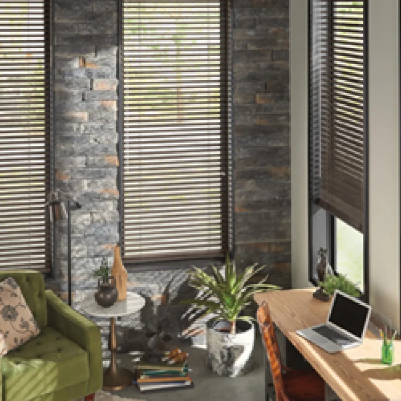 Wood blinds available at Artisan Floors & Interiors in  Cape May Court House, NJ