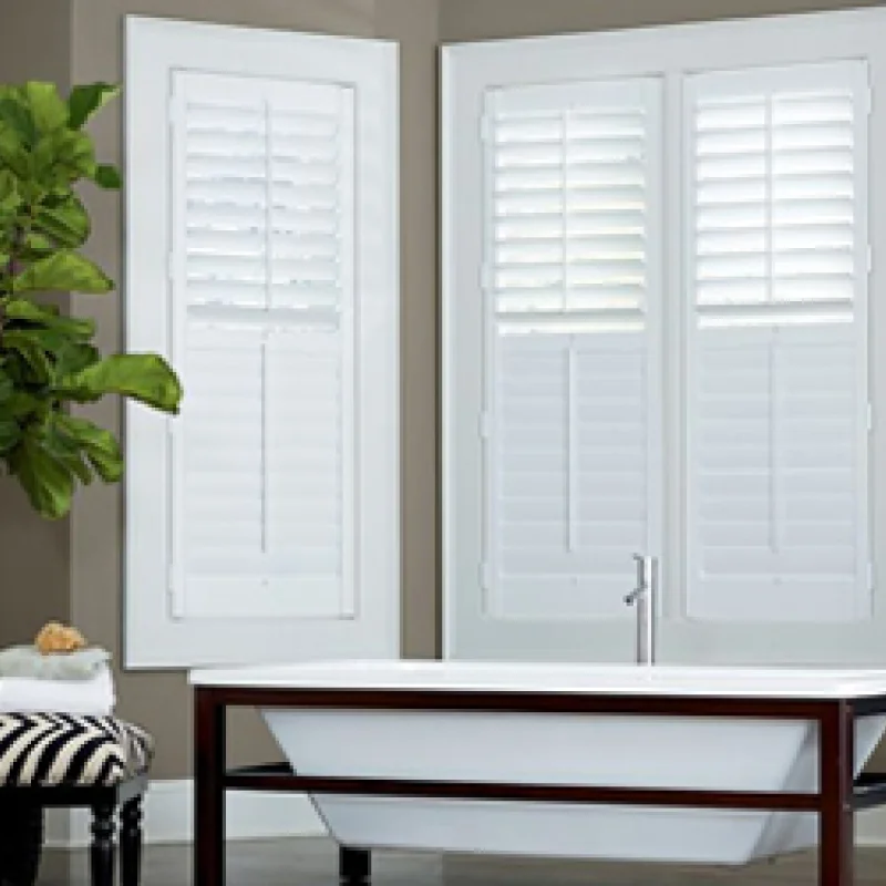 Composite shutters available at Artisan Floors & Interiors in Cape May Court House, NJ