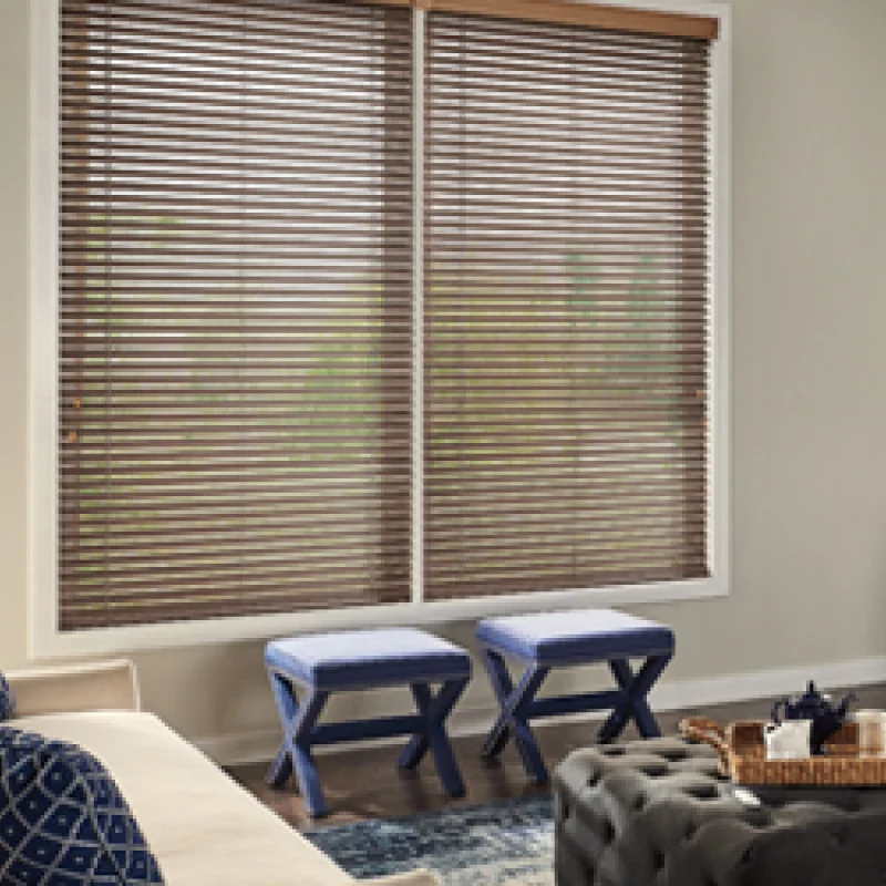 Wood blinds available at Artisan Floors & Interiors in  Cape May Court House, NJ