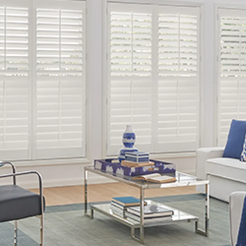 Wood shutters available at Artisan Floors & Interiors in  Cape May Court House, NJ