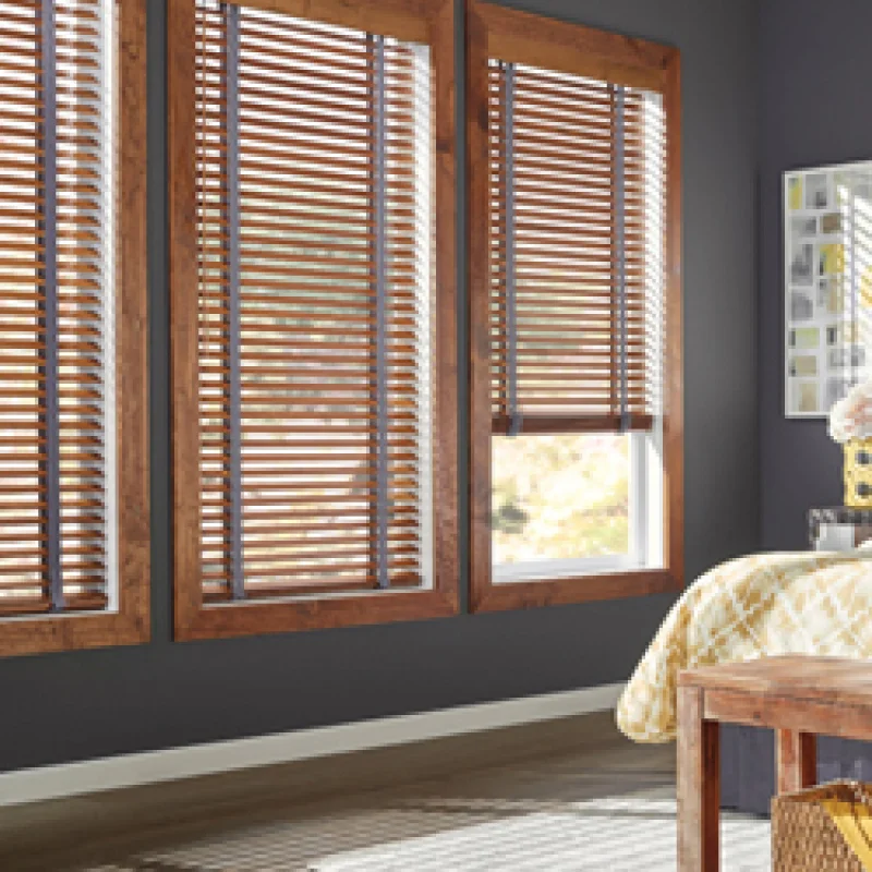 Wood blinds available at Artisan Floors & Interiors in  Cape May Court House, NJ