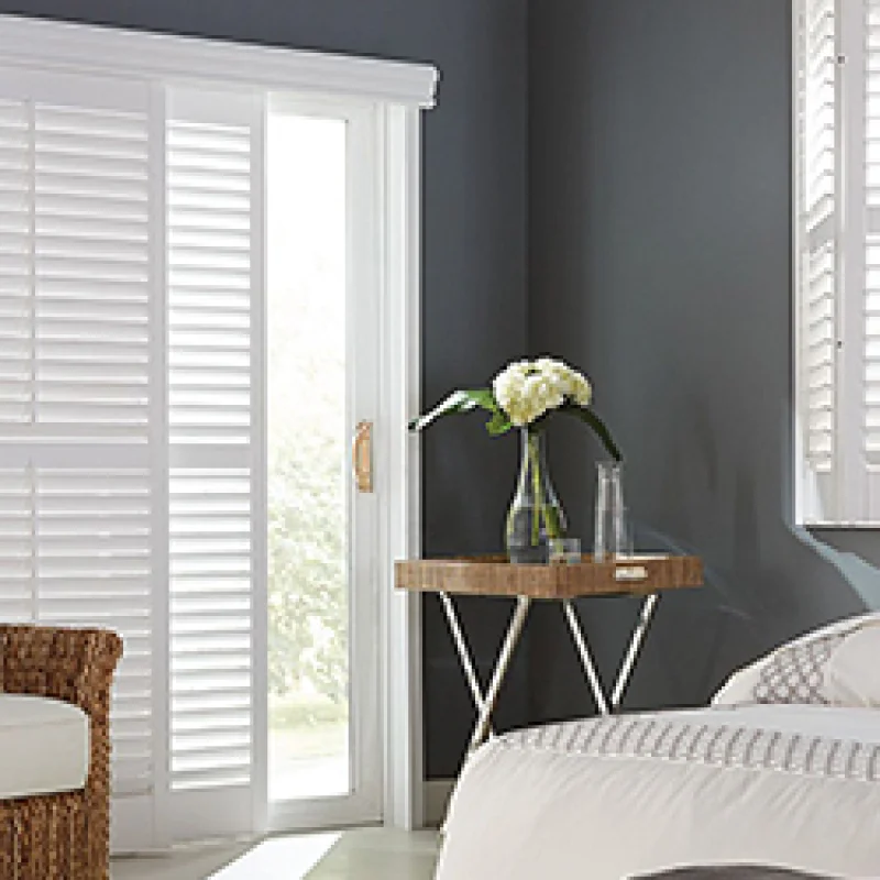 Composite shutters available at Artisan Floors & Interiors in Cape May Court House, NJ