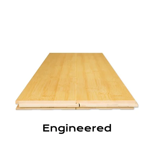 Engineered - Hardwood is also 100% wood